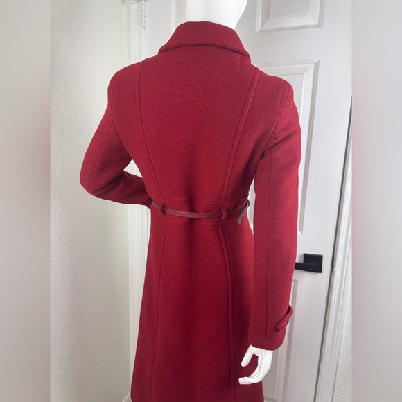 MaxMara Red Wool Coat - Picture 9 of 16